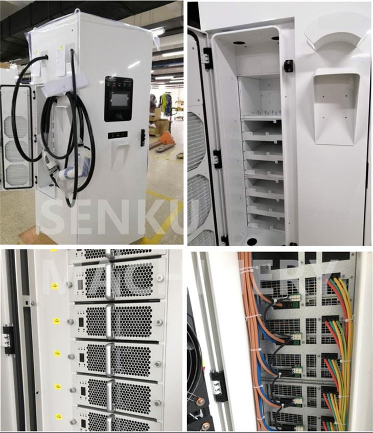 4 EV Charging stations ac to dc power converter