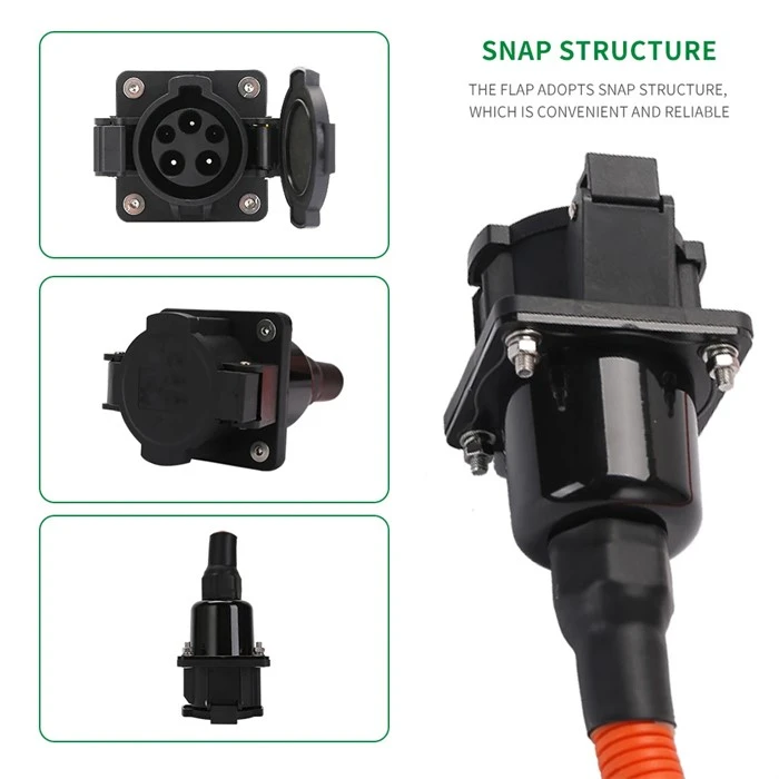 Electric Car Inlet Socket